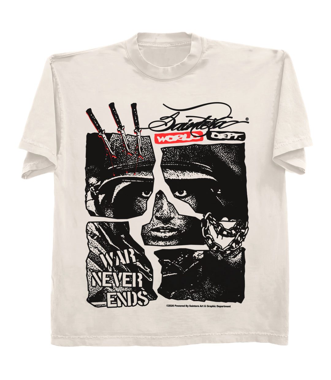 Internal War Graphic Tshirt